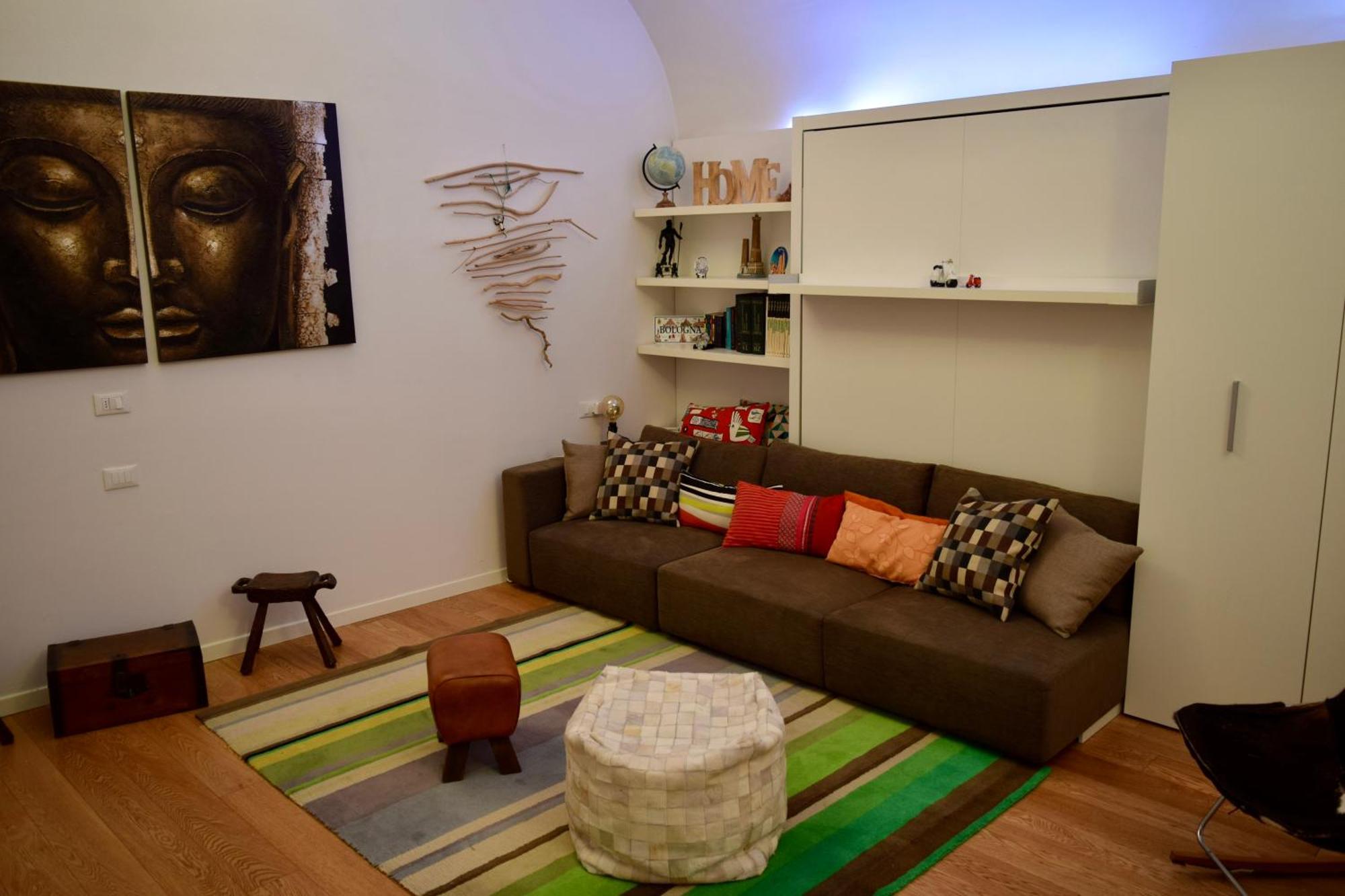 Casa Paradiso - Design Home In Bologna Center Bagian luar foto